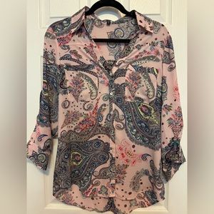 The Portfino Shirt Express Paisley print